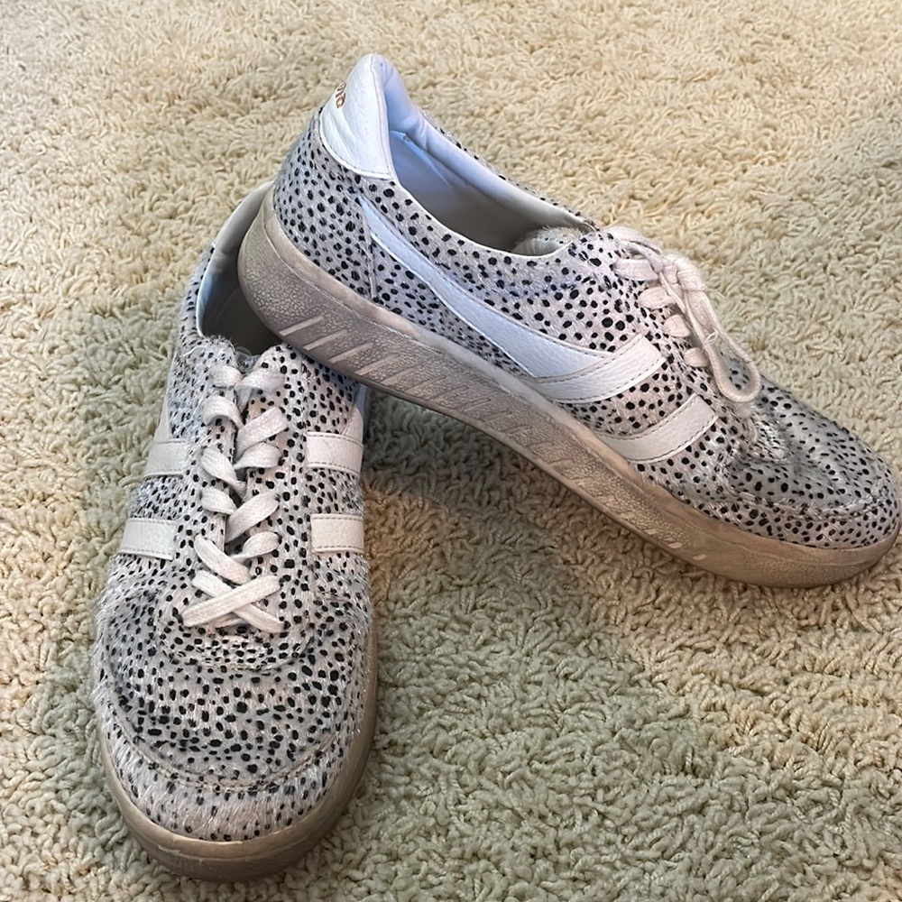 Dalmatian print sneakers